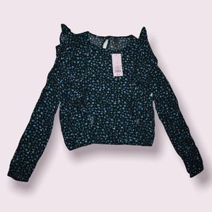 Floral long sleeve blouse